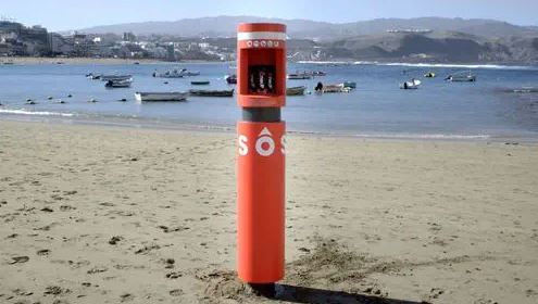 About the One Up SOS Costal Emergency Weatherproof Telephone and Lifebuoy Tower