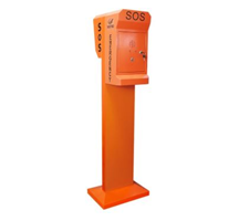 battery powered push to call intercoms call point