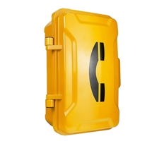 emergency telephone door closed casing