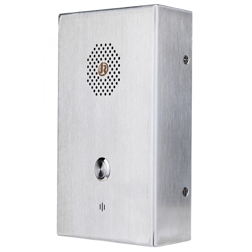clean room call point- stainless-steel IP65 watertight and non-corrosive with single button PTC