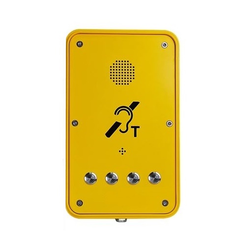 Heavy duty weatherproof IP66 watertight wall mounted telephone