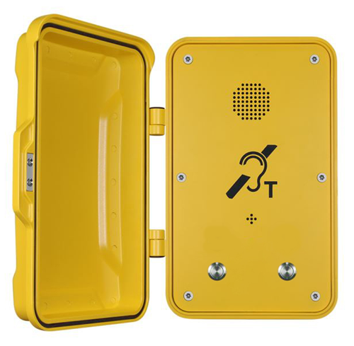 Emergency Watertight Wall Mounted Telephone With 2 Call Buttons