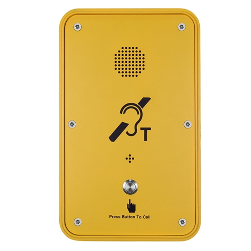 Robust Industrial PTC IP66 weatherproof emergency speakerphone hotline with 1 call buttons