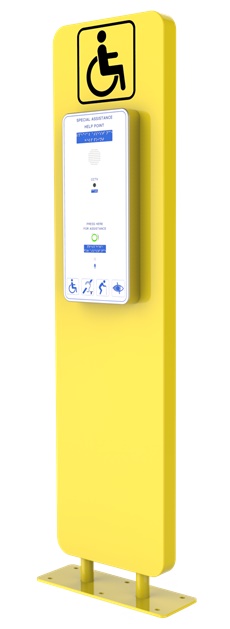 vandal proof and watertight infomation telephone call point for airports, arenas, stadiums, hospitals, airports, trains stations