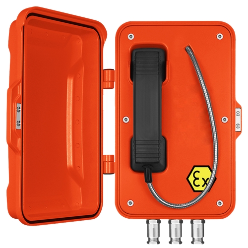 ATEX EX IP66 Industrial Autodialling Emegency ATEX Hotline Telephone