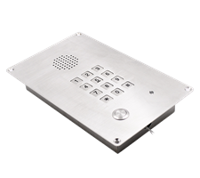 cleanroom, industrial stainless steel telephone or intercom, ip65, water resistant,