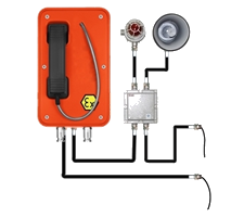 Standard ATEX LTC Hotline with EX Horn, Beacon and Junction Box