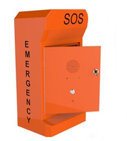 Wall Mounted  Vandal Proof IP66 Emergency Autodial Call Point